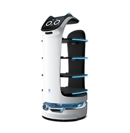PUDU Bella Bot restaurant delivery robot